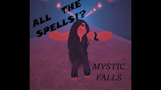 Mystic Falls all spells 2020 List in Description [upl. by Lavotsirc]