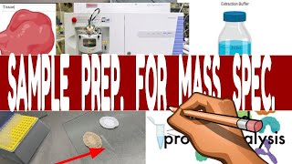 ⚖️ How to PREPARE SAMPLES FOR MASS SPECTROMETRY  Proteomics  Protein Analysis Via Mass Spec [upl. by Leopoldine]