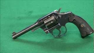 Colt Police Positive Revolver 32 Al Capone Gun weaponseducation [upl. by Esahc37]