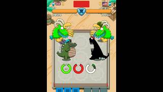 Black dino fighting with Wawel dragon max level short gaming Crazydinopark [upl. by Engedi756]