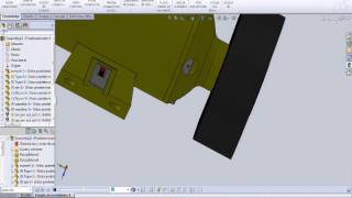 Animacion Esmeril SolidWorks UDwmv [upl. by Esidnak]