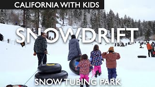 Snowdrift Snow Tubing Park Review With Kids [upl. by Moraj]