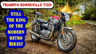 Bonneville T120 Still King Of The Modern Retro 8 month Owners Review [upl. by Korney]