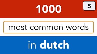 Dutch course  lesson 5 how to ask questions in Dutch interrogative words [upl. by Cath]