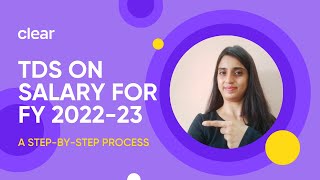 How to Calculate TDS on Salary  FY 202223 AY 202324 [upl. by Chasse35]