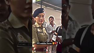 ips anshika Varma ❤️ on duty ips ips entry shorts youtubeshorts ips [upl. by Leahcimed]