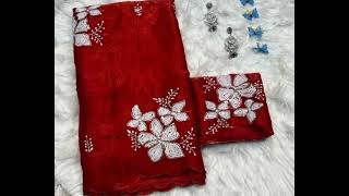 Moti wale phool ka design ka Saree pansad aaye to like kijiye [upl. by Sparrow]