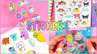 HOW TO MAKE STICKERS 4 EASY DIY METHODS [upl. by Gavrila348]