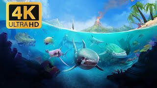 HUNGRY SHARK 4K GAMEPLAY SIN COMENTARIOS [upl. by Alaet454]