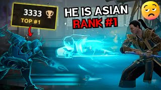 How does this Rank 1 Player play  😐 My experience battling Top 1 player  Shadow Fight 4 Arena [upl. by Shanon209]