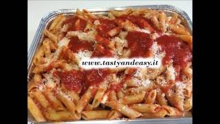 Pasta al Forno con Polpettine fritte ed Uova Sode  Baked pasta [upl. by Adnovay]