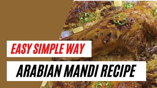 Mutton Mandi Recipe Easy Simple Way Arabian Mandi Recipe Ramadan Special By  QATAR FACE [upl. by Haseena918]