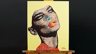 Painting Bella in Pop Art [upl. by Atiran152]