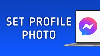 How to Set Profile Photo in Messenger Web On PC New Update [upl. by Idac]