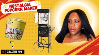 Nostalgia Popcorn Maker  Assembly [upl. by Olgnaed]