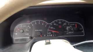 2003 ford windstar minivan gauges freak out pos [upl. by Lainahtan]