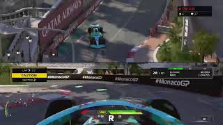 F1 24  DUO CARRER  ROUND 11  Monaco GP [upl. by Atinhoj]