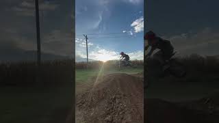 Pit bikes dirtbikekidz dirtbike woodsracing double ￼ [upl. by Crean510]