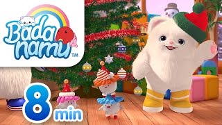 Badanamu Christmas 2016 Compilation l Nursery Rhymes amp Kids Songs [upl. by Alhahs]