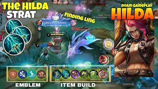 Hilda Best Build and Emblem 2024  Hilda Gameplay pt62  Roam Gameplay  MLBB [upl. by Uball738]