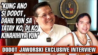 DODOT JAWORSKI NA ANAK NG PBA LEGEND NA SI SONNY JAWORSKI  EXCLUSIVE INTERVIEW [upl. by Isiah]