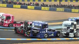 24 heures camions 2012 crash et best of [upl. by Firmin]