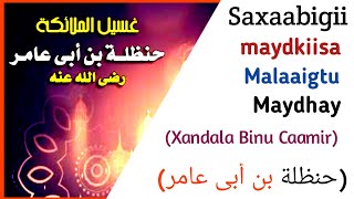 Saxaabigii Ay Malaaigtu Maydkiisa Dhaqday [upl. by Oribelle554]