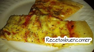 Receta de Masa para Pizza [upl. by Demmahom]