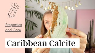 Crystals 101 Caribbean Calcite properties and care [upl. by Rey]