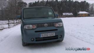 Essai Nissan Cube  test modèle 2010  15l dci de 110ch [upl. by Asilahs]