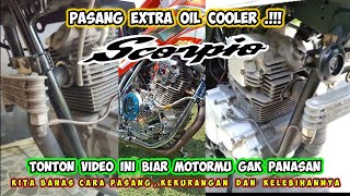 OIL COOLER SCORPIO dailyvlog motovlog tutorial lifehacks automobile [upl. by Imuy656]