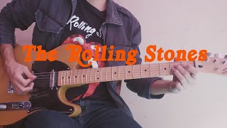 The Rolling Stones  Dancing with Mr D  Guitar cover and Tutorial [upl. by Eatnuahs]