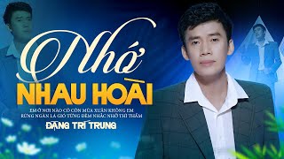 Say Đắm Nghe Đặng Trí Trung Hát Nhớ Nhau Hoài  Khổ Những Người Chưa Có Crush [upl. by Kalman]