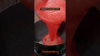 EASY KETCHUP RECIPE recipe cooking chinesefood ketchup tomato vegetarian veganrecipes sauce [upl. by Ademla]