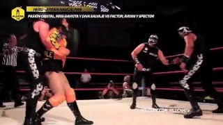 Las Indomables vs Comando Elite IWRG Arena Naucalpan 10 04 2016 [upl. by Ponzo]