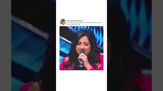 Shreya ghoshal singing quotDhadakquot title track shreyaghoshal cute superdancer4 [upl. by Riggall841]