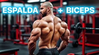 Espalda y Biceps de Acero Rutina Completa Ejercicios y Técnicas [upl. by Radmen700]