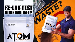 ASITIS ATOM WHEY PROTEIN RETEST LAB REPORT  review protein health fitness [upl. by Robinette]