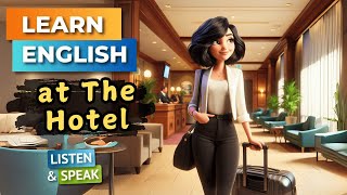 A Day at the Hotel  Improve Your English  English Listening Skills  Speaking Skills [upl. by Courtney]