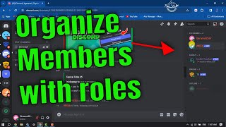 How to show roles on sidebar Discord 2024  Full Guide [upl. by Mohorva]