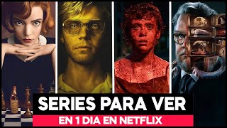 ¡Descubre las 10 MEJORES MINISERIES de Netflix para un DÍA de MARATÓN [upl. by Streeter]