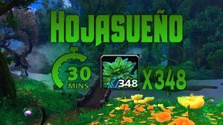 WoW Legion Farmear Frondasueño  348 Hojasueño en 30 minutos [upl. by Aneeb844]