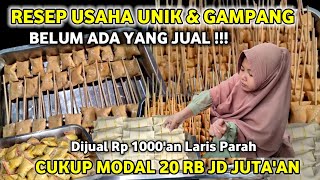 RESEP USAHA UNIK BELUM ADA YANG JUAL  Cukup Modal Awal 20 RB Hasil Jutaan  Ide Bisnis Terbaru [upl. by Erodavlas293]