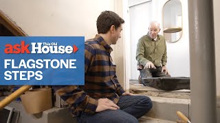 How to Repair Flagstone Steps  Ask This Old House [upl. by Dewar]