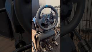 Sim racing wheel Logitech g923 calibration automobile granturismo7 racing racingsim simracing [upl. by Aelyak697]