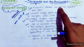 Renewable and NonRenewable Energy Sources [upl. by Nyrol379]