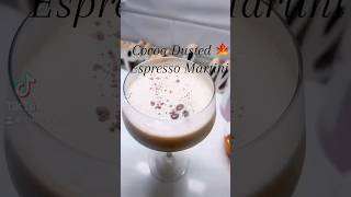 Chocolate Espresso Martini Recipe 🍸 shaken not stirred [upl. by Borchers]