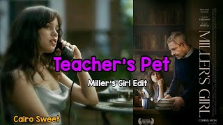 Cairo Sweet  A Teachers Pet  Jenna Ortega Millers Girl Edit [upl. by Solita629]