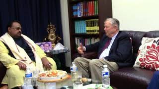 US Congressman Dana Rohrabacher calls on MQM leader Altaf Hussain in London on 17 Aug 2017 [upl. by Nitsu]