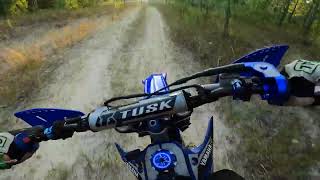 Yz250 RAW FLYWheel weight 1st trial [upl. by Silvano]